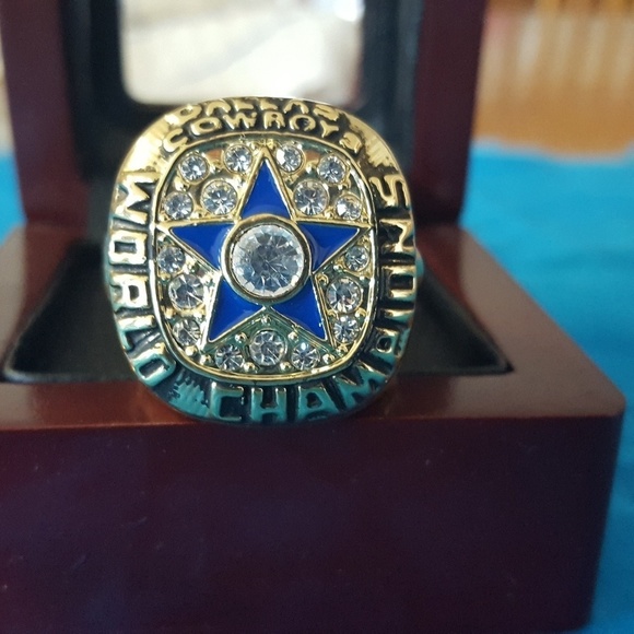 Dallas Cowboys Championship Ring 1971 Superbowl Fan‎ Edition - Picture 4 of 8